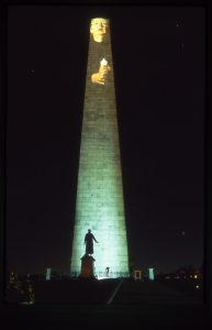 Bunker Hill Monument Projection, 1998