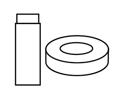 Icon of glue stick and tape