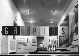 Walter Gropius exhibition, 1952