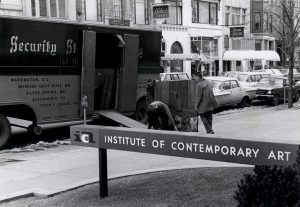 ICA Location 100 Newbury St, 1963
