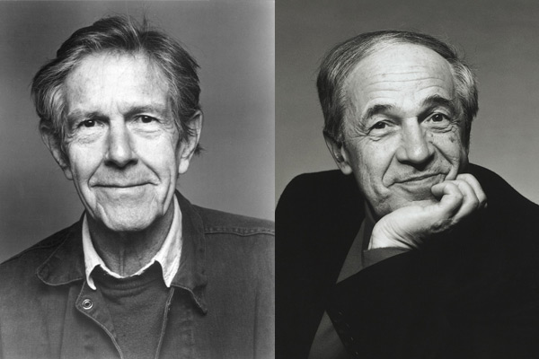John Cage and Pierre Boulez 