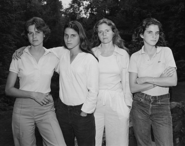 Nicholas Nixon, The Brown Sisters, New Canaan, Connecticut, 1975