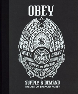 The black and white cover of OBEY.
